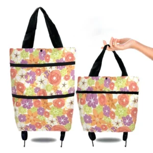 💕Multi-purpose Folding Shopping Bag With Wheels