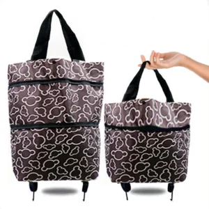 💕Multi-purpose Folding Shopping Bag With Wheels