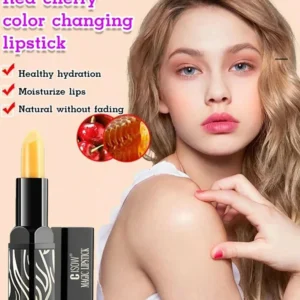 RED CHERRY COLOR CHANGING LIPSTICK