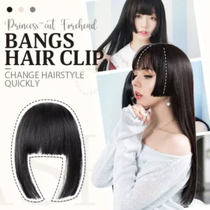 PRINCESS-CUT FOREHEAD BANGS HAIR CLIP