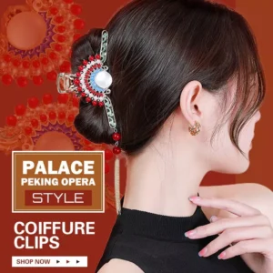 PALACE PEKING OPERA STYLE COIFFURE CLIPS