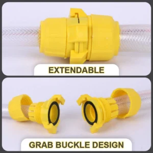 🔥BUY MORE SEND MORE🔥FAST GRAB BUCKLE WATER PIPE CONNECTOR