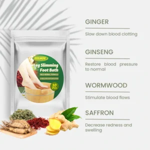 Natural Lymphatic Ginger Foot Soak