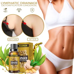 LymphaticDrainage Detoxification GingerOil