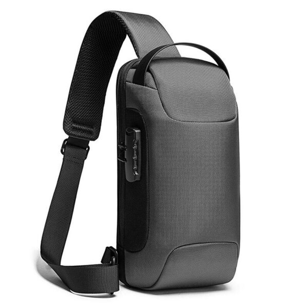 New Carbon Fiber Streamline Anti-Theft Sling Bag