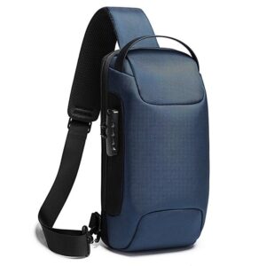 New Carbon Fiber Streamline Anti-Theft Sling Bag