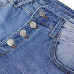 90s Vintage Button Fly High Waist Flare Leg Jeans