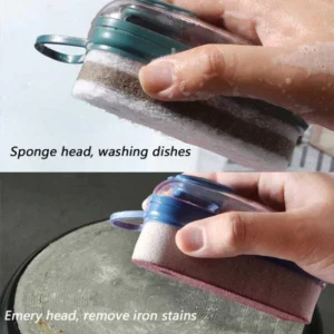 2 In 1 Automatic Liquid Adding Cleaning Brush