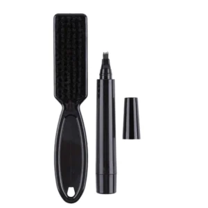 Beard Pencil Filler Four-pronged Waterproof Pen and Brush Set