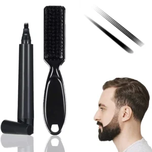 Beard Pencil Filler Four-pronged Waterproof Pen and Brush Set