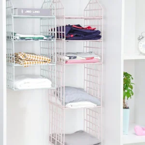 Foldable Wardrobe Multilayer Storage Rack