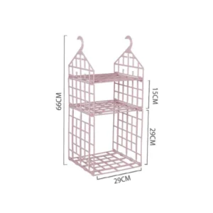 Foldable Wardrobe Multilayer Storage Rack