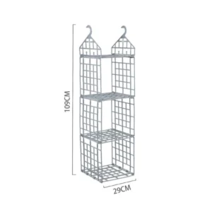 Foldable Wardrobe Multilayer Storage Rack