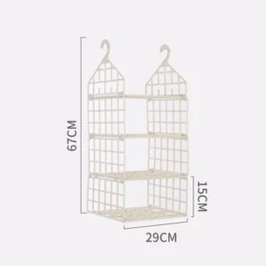 Foldable Wardrobe Multilayer Storage Rack