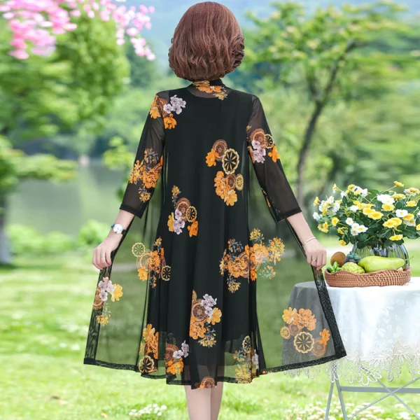 Womens Floral Print Dress