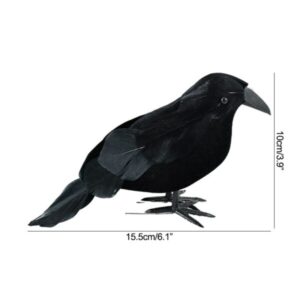 Black Crow Halloween Home Decor