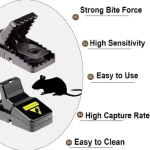 Alligator Clip Automatic Mousetrap