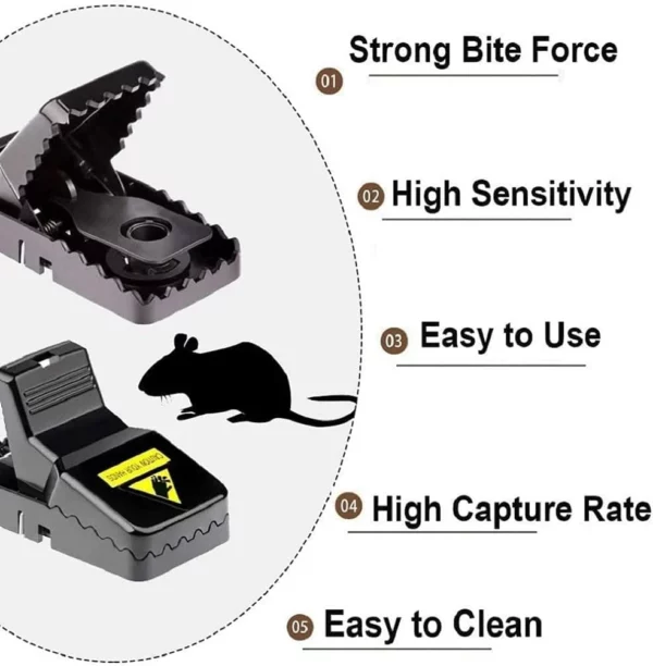 Alligator Clip Automatic Mousetrap