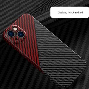 Carbon Fiber Texture Magnetic Wireless Charging iPhone Case