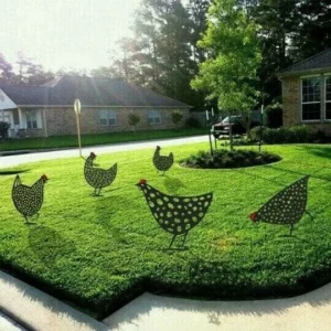 Chicken Art Of Garden