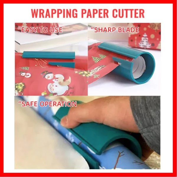 Christmas Gift Wrapping Paper Cutter