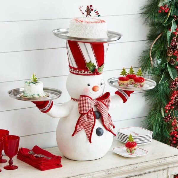 Christmas Snowman Treats Holder