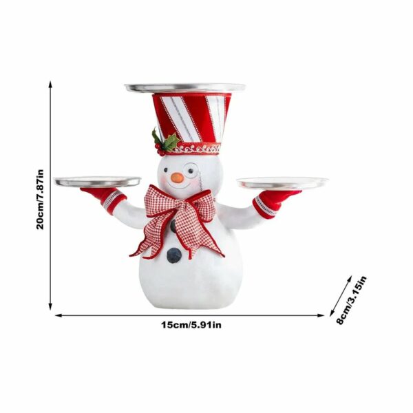 Christmas Snowman Treats Holder