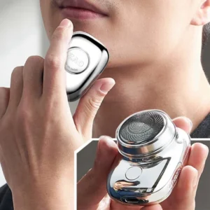 DistinguishaTM MINI-SHAVE PORTABLE ELECTRIC SHAVER