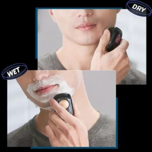 DistinguishaTM MINI-SHAVE PORTABLE ELECTRIC SHAVER