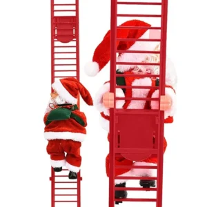 Electric Climbing Ladder Santa