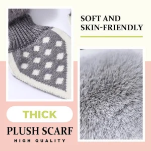 Elegant Comfy Thick Plush Scarf