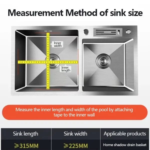 Extend Kitchen Sink Drain Basket