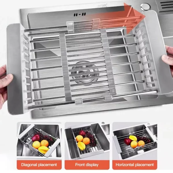 Extend Kitchen Sink Drain Basket