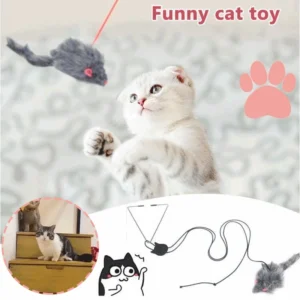 Hanging Door Bouncing Mouse Cat Toy