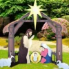 Holy Night Outdoor Christmas Nativity Set