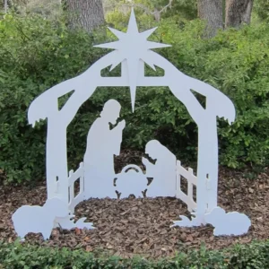 Holy Night Outdoor Christmas Nativity Set