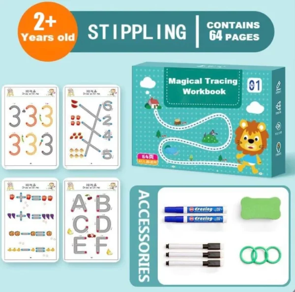 Magical Tracing Workbook Set