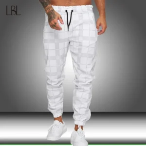 Men’s Plaid Casual Pants