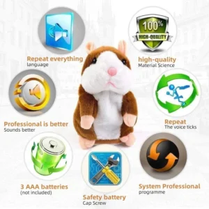 Talking Electronic Plush Toy for Child Baby Gift