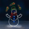 The Playful Animated Snowball Light