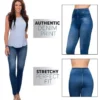 Thermal Fleece Denim Jeggings