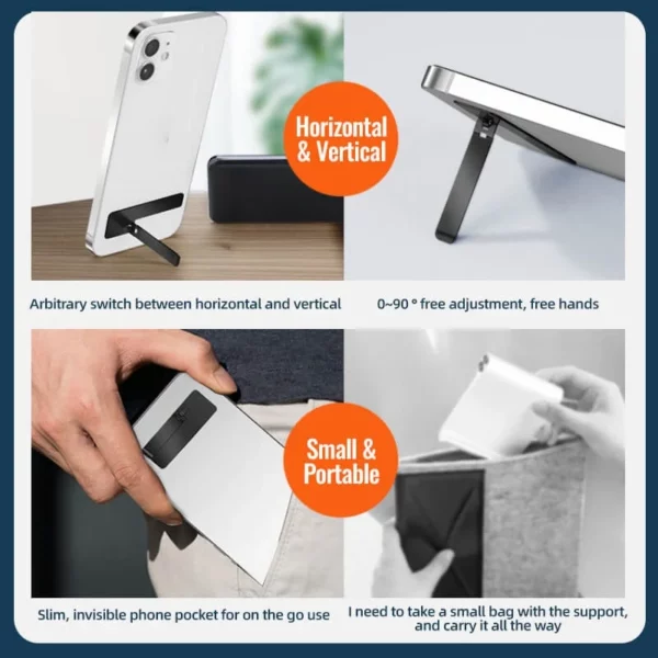 Thin Kickstand for Cell Phone Case Desk Stand Holder