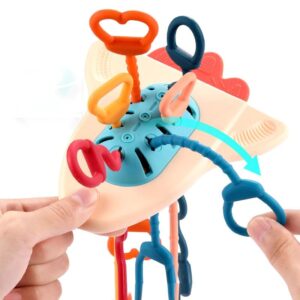 UFO Silicone Pulling Toy