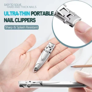 Ultra-Thin Portable Nail Clippers