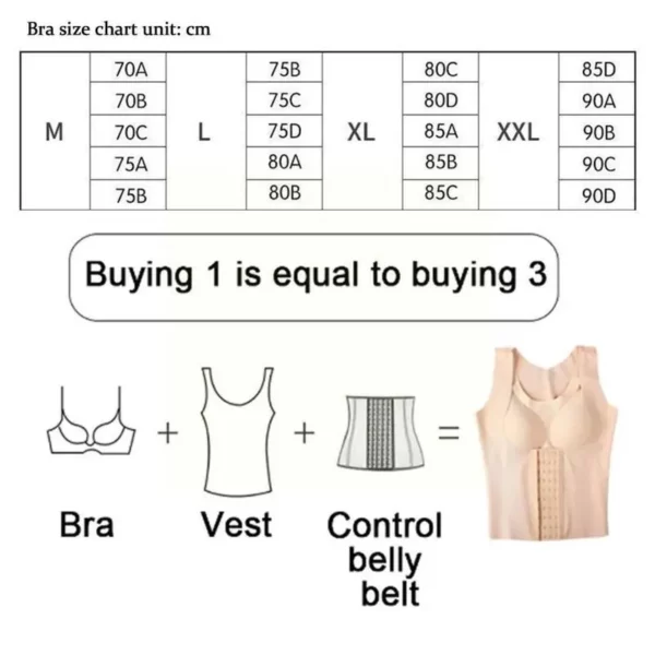 Women Reducing Girdle Posture Corrector Bra