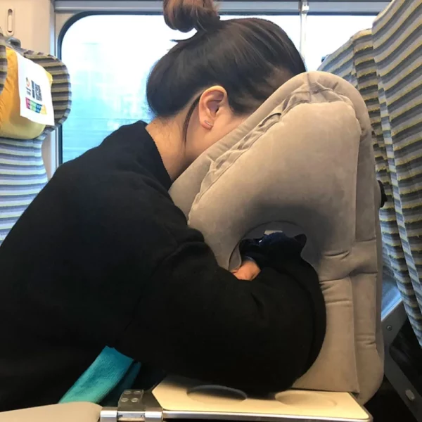 leosporr Inflatable Travel Pillow