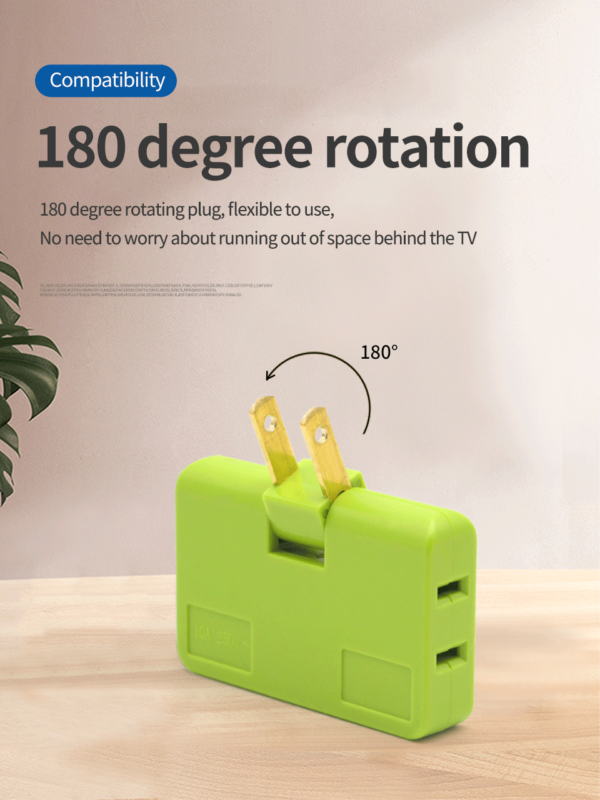 180 Degree Rotational Charging Socket