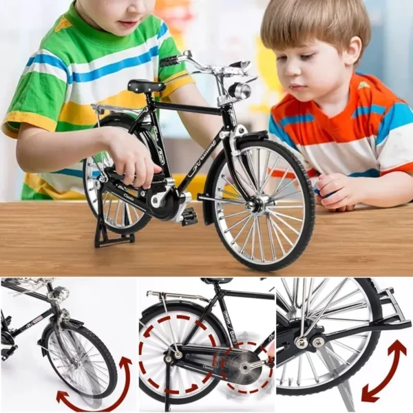 51 PCS DIY Gift Retro Bicycle Model Ornament