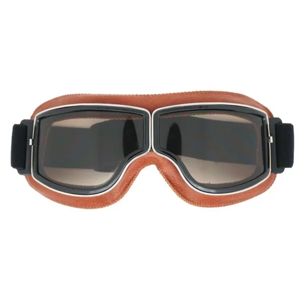 Best Selling Vintage Goggles Motorcycle Leather Goggles Glasses - Image 6