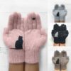 Cat Fan Cotton Gloves-Buy More Save More